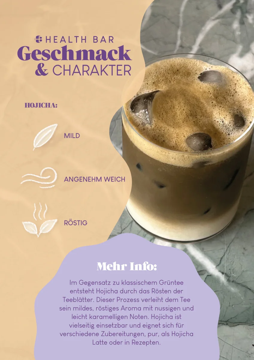 Bio Hojicha Pulver – Gerösteter Grüntee aus Japan (10g) - Bild 4