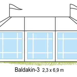 Tält Baldakin-3