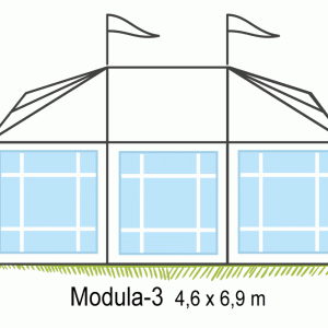 Tält Modula-3