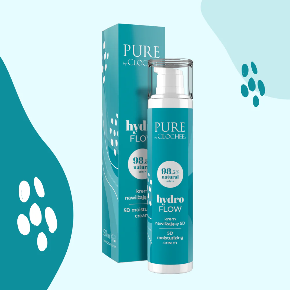 Clochee Pure Hydro Flow 5D Moisturizing Cream 50ml - Bild 3