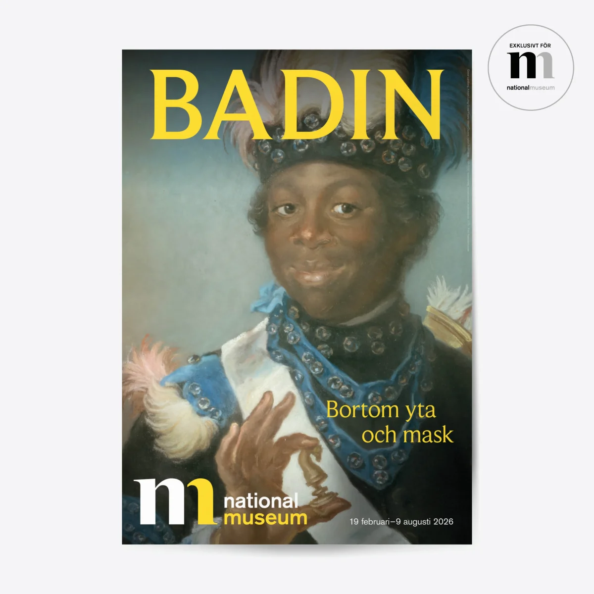 Utställningsaffisch | Badin